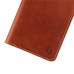 Huawei Ascend P8 Lite - First Grade Genuine Leather Flip Wallet Protecive Phone Cover Case - Brown